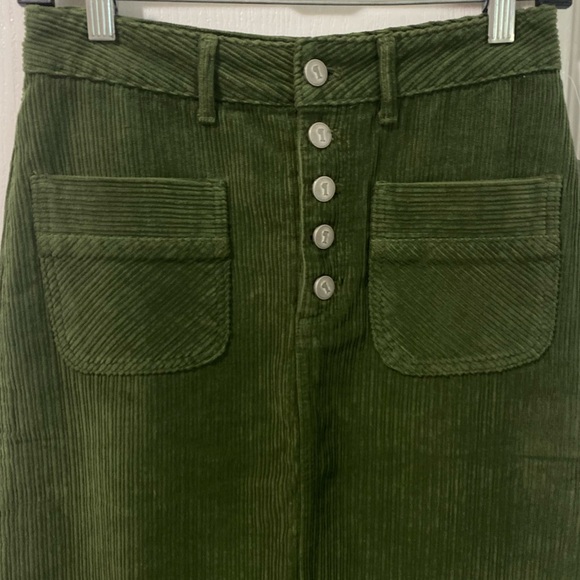 NWT Anthropologie Pilcro And The Letterpress Corduroy Pencil Skirt - Picture 8 of 13